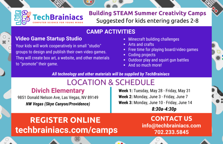 Building STEAM Mini-Camp 2024 Half-Sheet